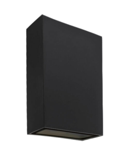 Arandela Mince Pequena LED 4W 6.500K - Preto