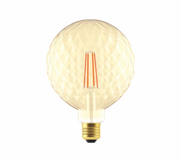 P125 Filamento LED - Bulbo Ambar 4W 2000K Bivolt E27